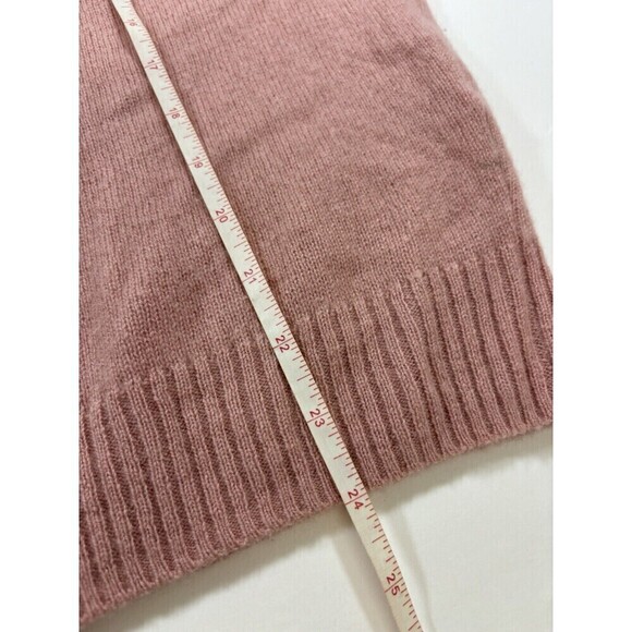:ldb LDB Cachemire Nom Masc La Science Des Fils Cashmere Sweater Pink Large - Picture 7 of 8